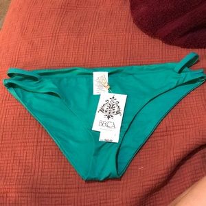 Beautiful bright teal green bikini bottoms